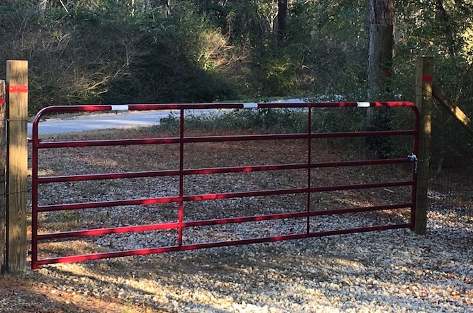 Access Road
                Gate